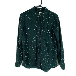 Marine Layer Shirt Womens SZ S Long Sleeve Button Up Sahara Relaxed Starry Print